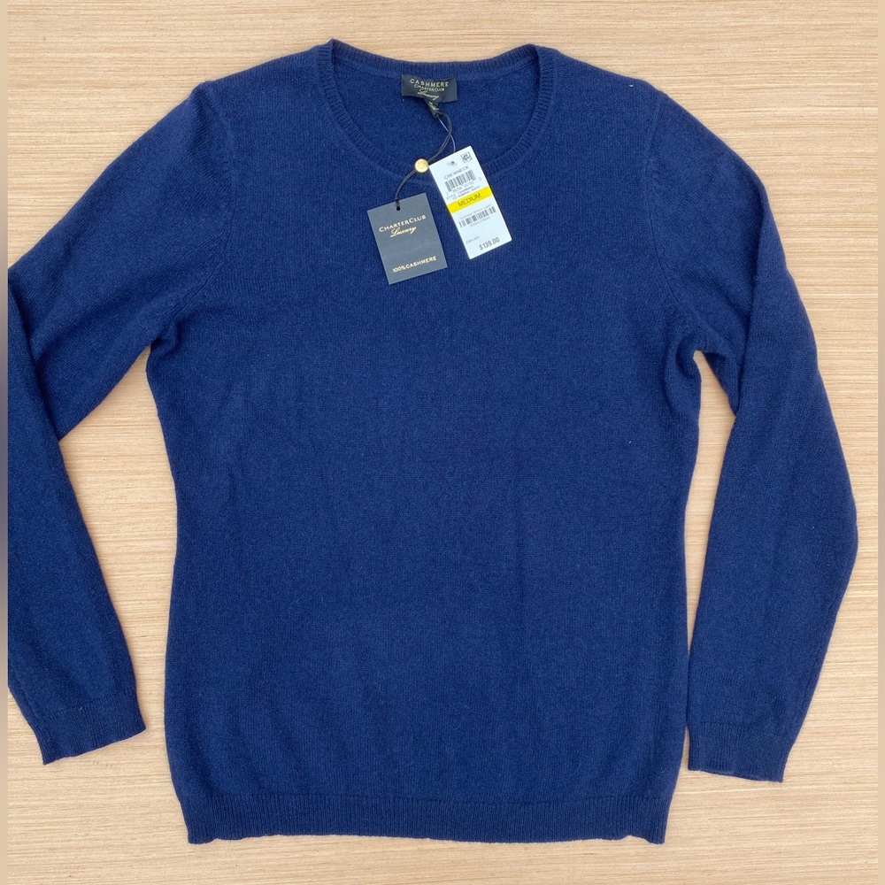 Charter Club Luxury Cashmere Sweater Sz S